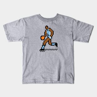 8-Bit Basketball - North Carolina Kids T-Shirt